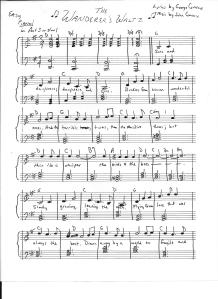 Wanderers Waltz page 1 001